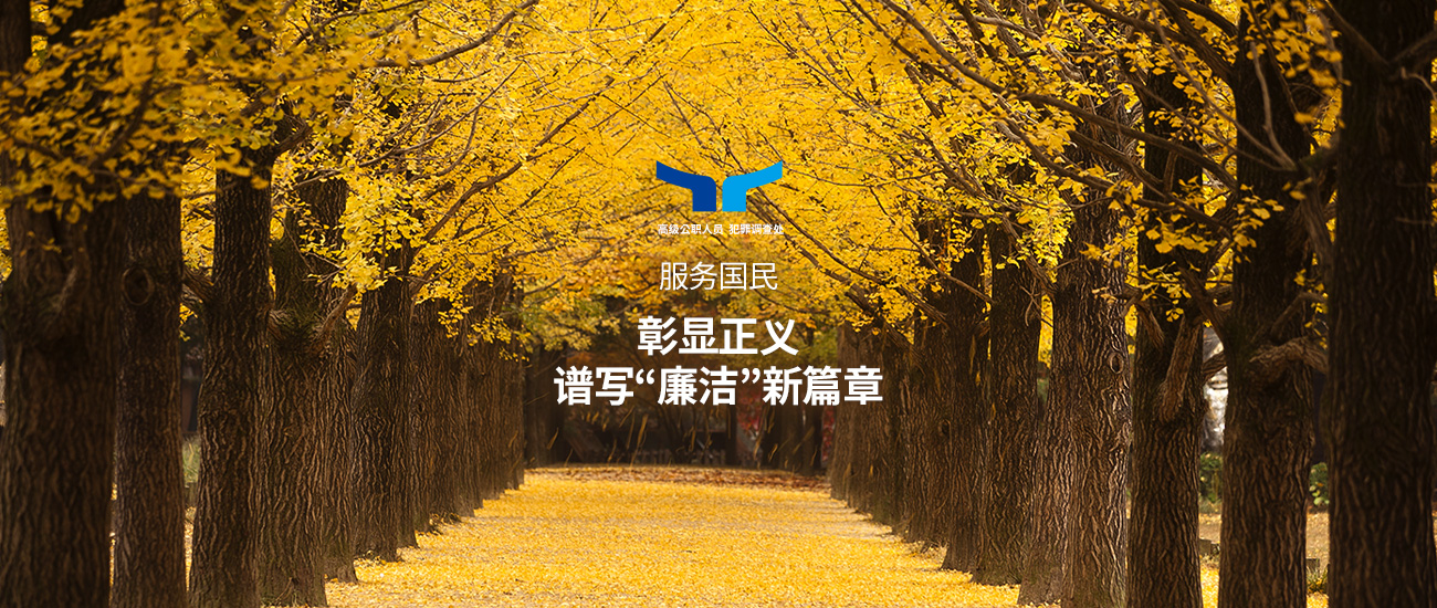 服务国民 彰显正义 谱写“廉洁”新篇章